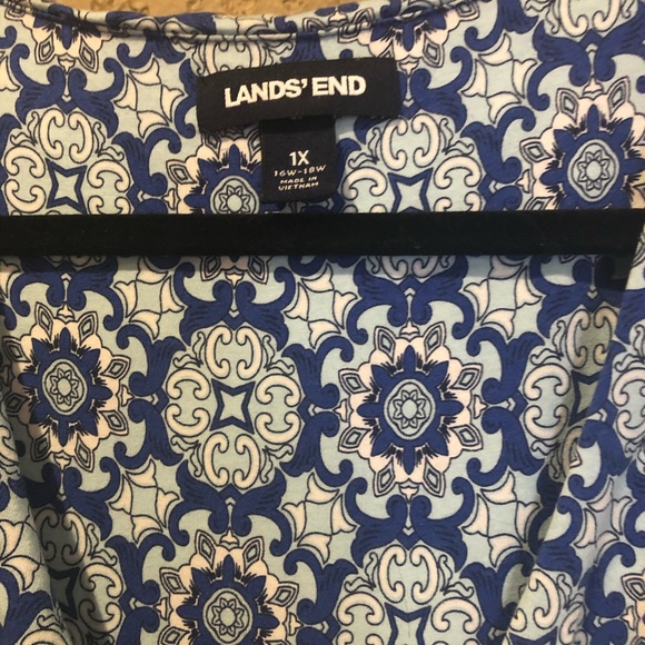 Lands end plus size crossover maxi dress - Picture 4 of 4